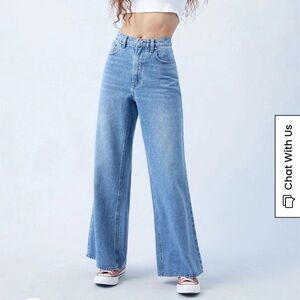 Pacsun Wide Leg High Waist Jeans